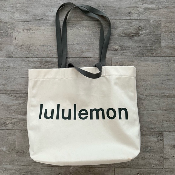 Lululemon Canvas Tote Bag - Picture 3 of 8